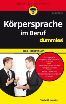 Image for Korpersprache im Beruf fur Dummies: das pocketbuck