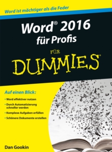 Image for Word 2016 fur Profis fur Dummies