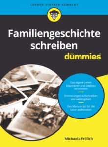 Image for Familiengeschichte Schreiben Für Dummies
