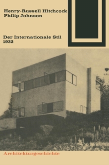 Image for Der Internationale Stil 1932