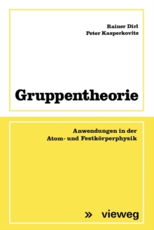 Image for Gruppentheorie
