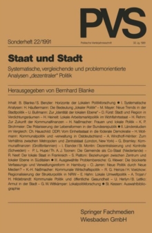 Image for Staat und Stadt