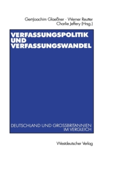 Image for Verfassungspolitik und Verfassungswandel