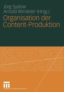 Image for Organisation der Content-Produktion