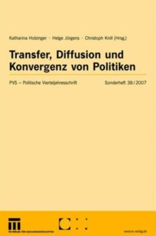 Image for Transfer, Diffusion und Konvergenz von Politiken