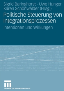 Image for Politische Steuerung von Integrationsprozessen
