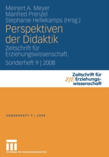 Image for Perspektiven der Didaktik : Zeitschrift fur Erziehungswissenschaft. Sonderheft 9 | 2008