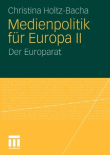Image for Medienpolitik fur Europa II