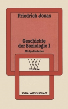 Image for Geschichte der Soziologie