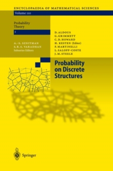 Image for Probability on Discrete Structures