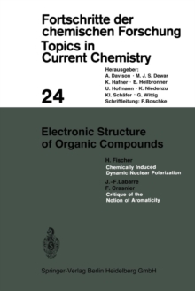 Image for Electronic Structure of Organic Compounds