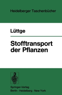 Image for Stofftransport der Pflanzen