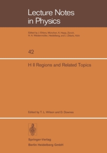 Image for H II Regions and Related Topics