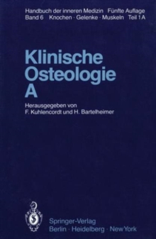 Image for Klinische Osteologie * A