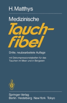 Image for Medizinische Tauchfibel : Dritte, neubearbeitete Auflage