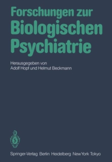 Image for Forschungen zur Biologischen Psychiatrie