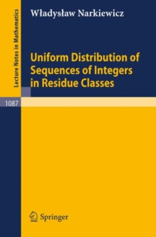 Image for Uniform Distribution of Sequences of Integers in Residue Classes