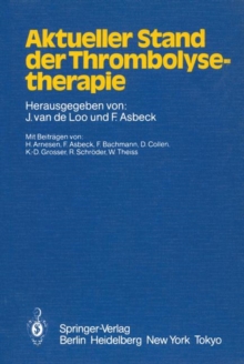 Image for Aktueller Stand der Thrombolysetherapie
