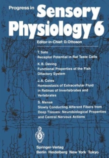 Image for Progress in Sensory Physiology
