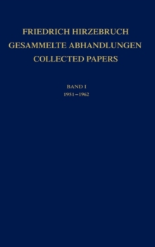 Image for Gesammelte Abhandlungen - Collected Papers I