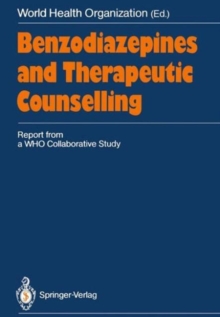 Image for Benzodiazepines and Therapeutic Counselling
