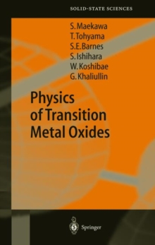 Image for Physics of transition metal oxides
