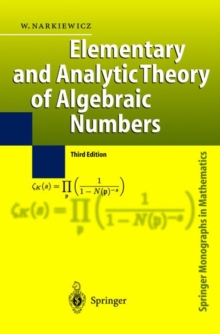 Image for Elementary and Analytic Theory of Algebraic Numbers