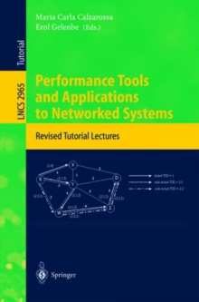 Image for Performance Tools and Applications to Networked Systems