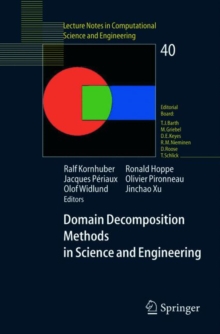 Image for Domain Decomposition Methods in Science and Engineering