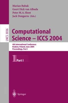 Image for Computational science - ICCS 2004: 4th international conference, Krakow, Poland, June 2004 proceedings