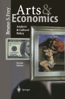 Image for Arts & Economics: Analysis & Cultural Policy