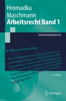 Image for Arbeitsrecht Band 1