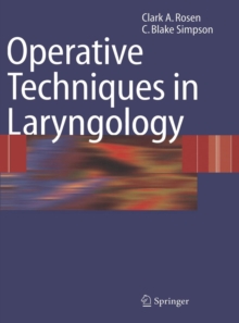 Image for Operative Techniques in Laryngology