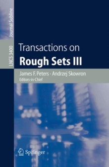Image for Transactions on Rough Sets III