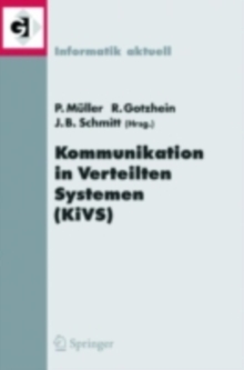 Image for Kommunikation in Verteilten Systemen (KiVS) 2005: 14. ITG/GI-Fachtagung Kommunikation in Verteilten Systemen (KiVS 2005)