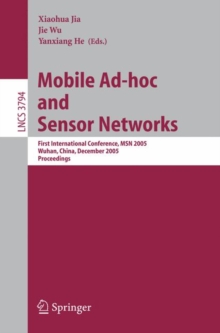 Image for Mobile Ad-hoc and Sensor Networks