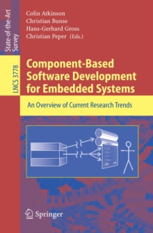 Image for Component-based software development for embedded systems: an overview of current research trends