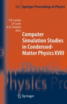 Image for Computer Simulation Studies in Condensed-Matter Physics XVIII