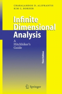 Image for Infinite dimensional analysis  : a hitchhiker's guide
