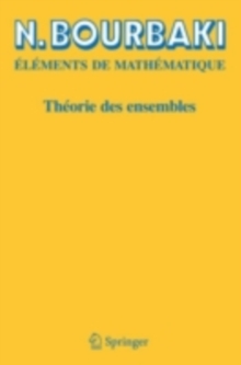 Image for Theorie des ensembles