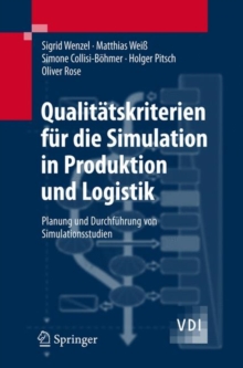 Image for Qualitatskriterien fur die Simulation in Produktion und Logistik