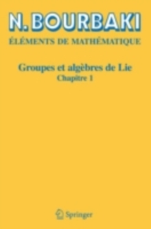 Image for Groupes et algebres de Lie: Chapitre 1