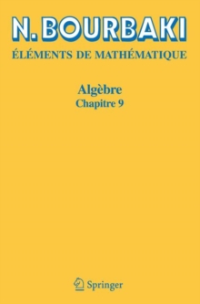 Image for Algebre : Chapitre 9