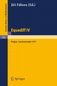 Image for Equadiff Iv: Proceedings, Prague, August 22-26, 1977