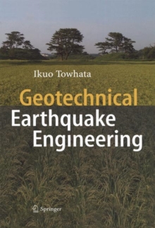 Image for Geotechnical earthquake engineering