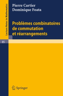 Image for Problemes combinatoires de commutation et rearrangements