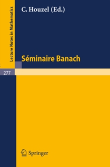 Image for Seminaire Banach