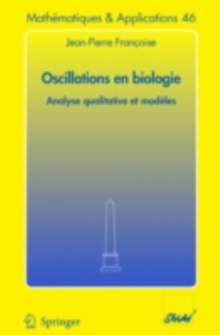 Image for Oscillations en biologie: Analyse qualitative et modeles