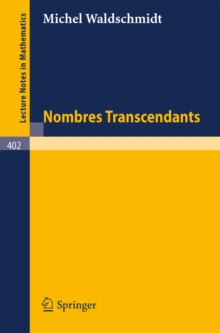 Image for Nombres Transcendants