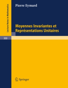 Image for Moyennes Invariantes et Representations Unitaires